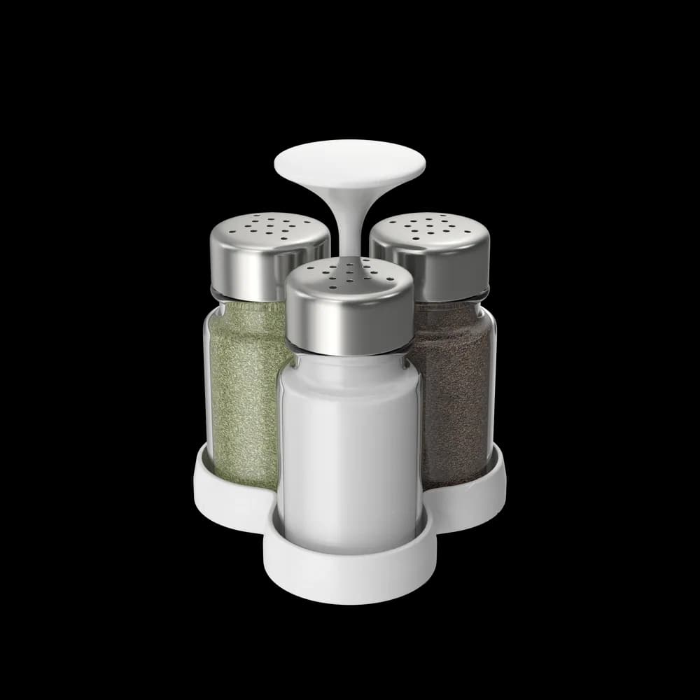 Wall-Mounted Spice Rack