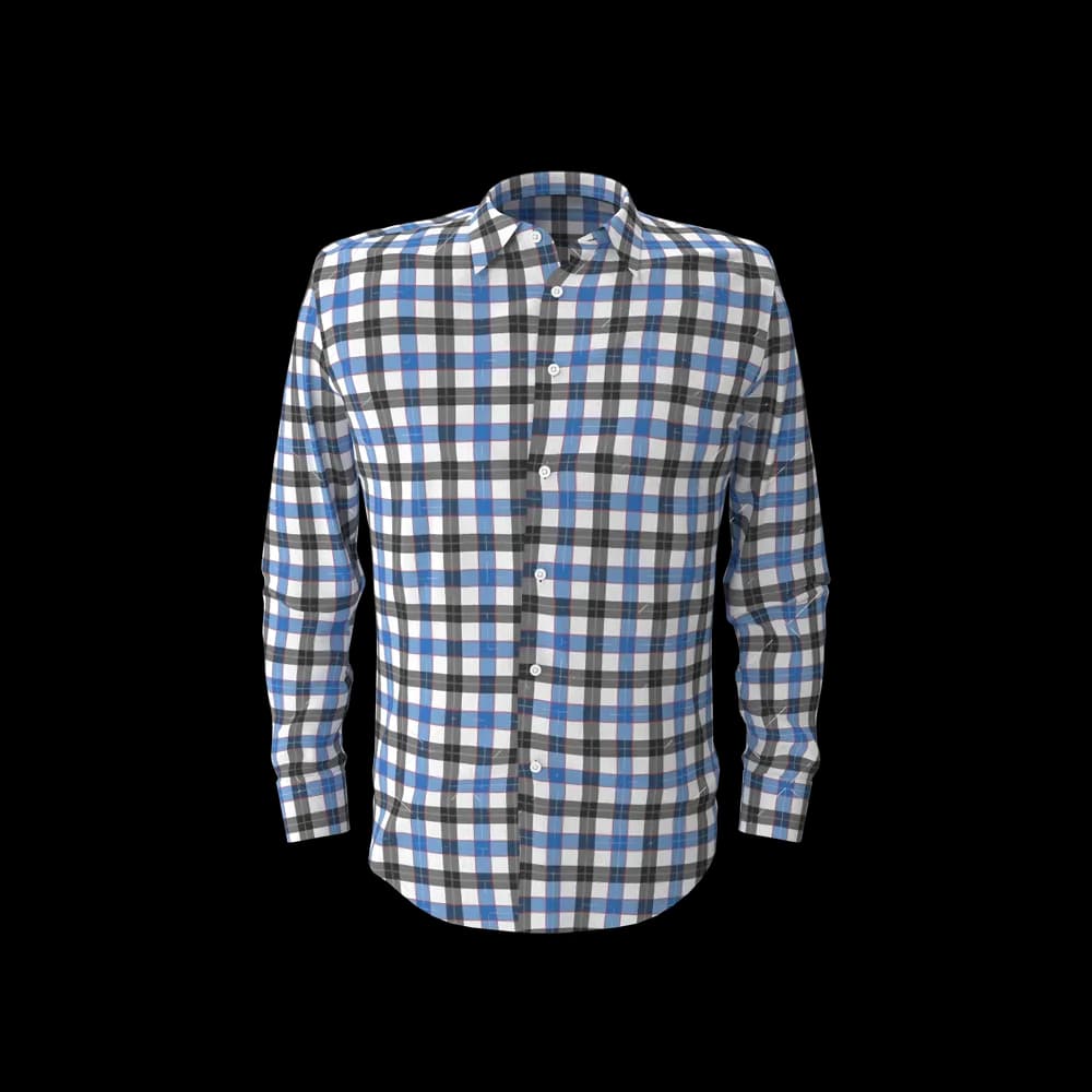 Check Pattern Cotton Shirt