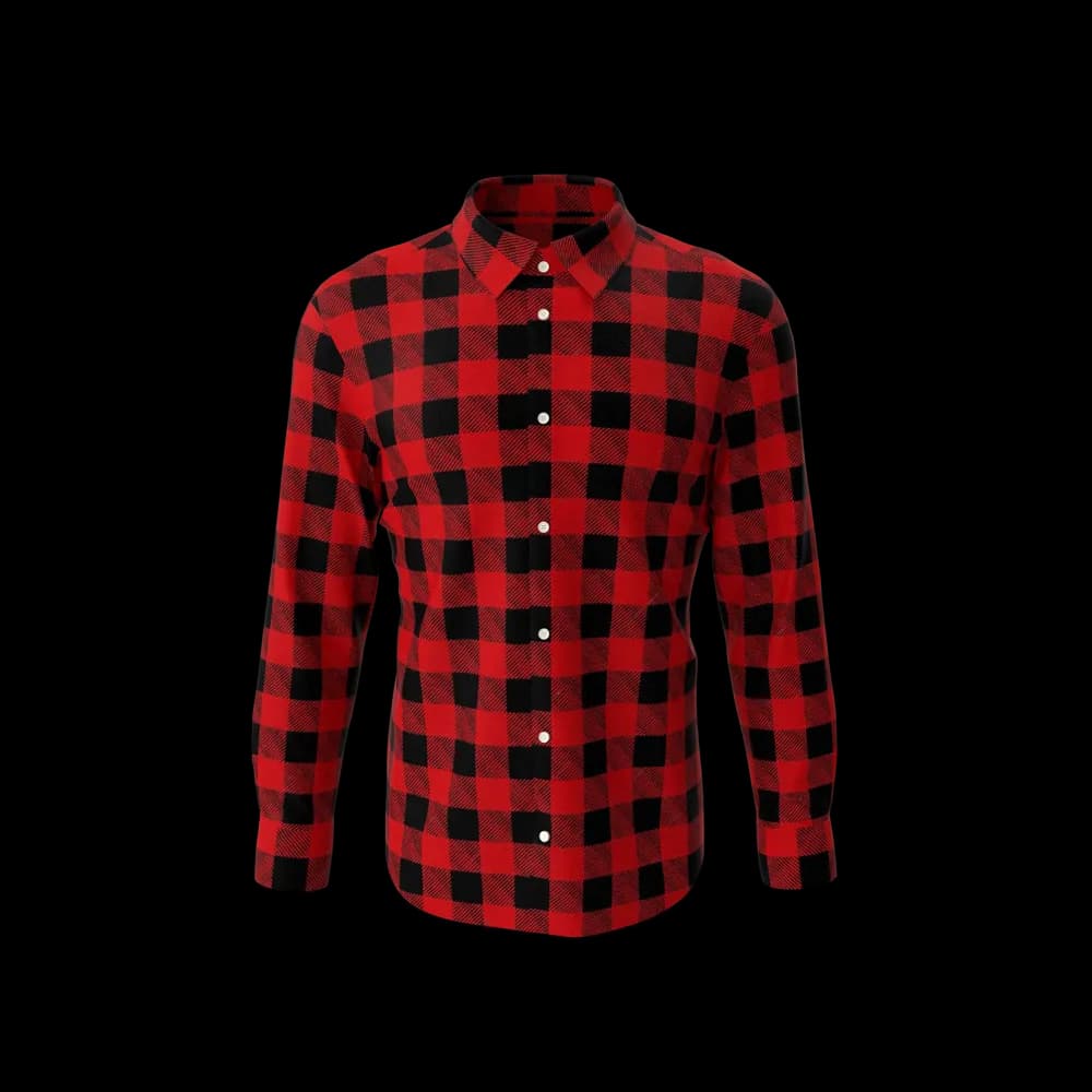 Plaid Flannel Shirt