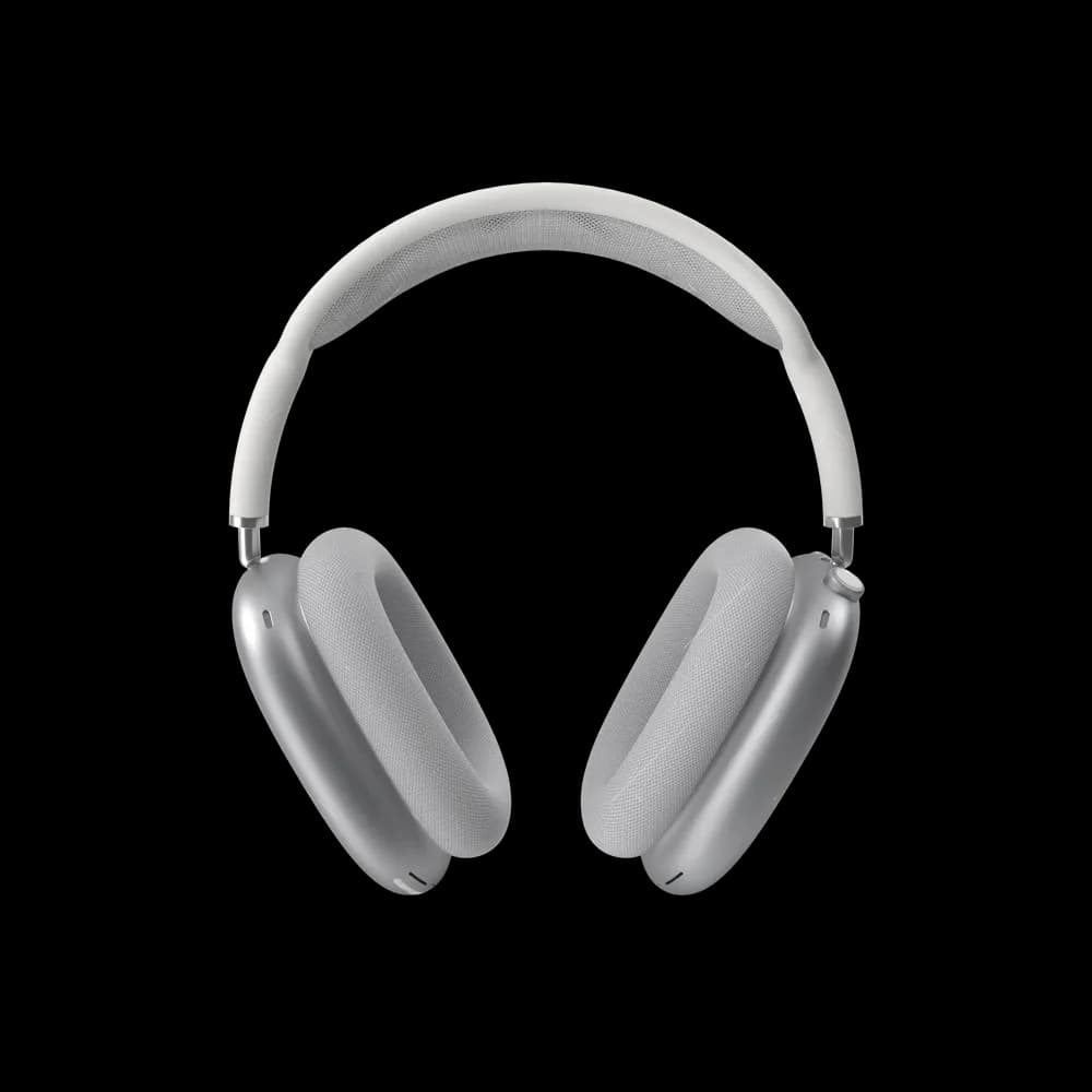 Over-Ear Wireless Headphones, Silver