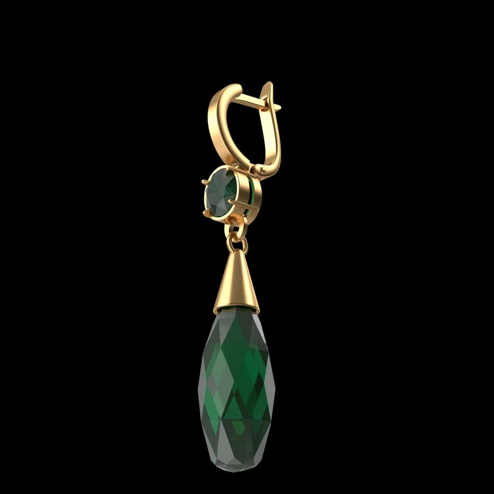 Crystal Drop Earrings